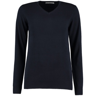 Kustom Kit K353  Ladies Arundel Cotton Acrylic V Neck Sweater